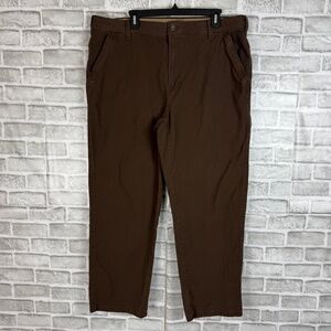 Legendary Whitetails Dark Brown Straight Leg Relaxed Cargo Pants Mens 40 x 30